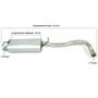 Imagem de Kit Escap. Silenc. + Interm. Gol G3 G4 1.0 8v 2001 Em Diante