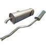 Imagem de Kit Escapamento Abafador + Traseiro 206 Hatch 1.6 8v 00 A 04