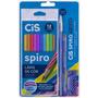 Imagem de Kit escolar cis spiro 4pcs azul sertic kit