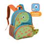 Imagem de Kit Escolar Dinossauros Mochila com Lancheira e Dois Estojos