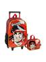 Imagem de Kit Escolar Enaldinho Mochila + Lancheira 1103 - Vermelho