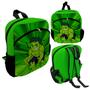 Imagem de Kit Escolar Infantil Mochila de Costas + Lancheira Térmica + Necessaire Plus  ISOPRENE  Menino Golias Verde