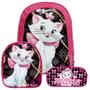 Imagem de Kit Escolar Infantil Mochila De Costas Marie Roxa Toys 2u