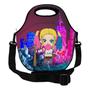 Imagem de Kit Escolar Infantil Mochila de Rodinha + Lancheira Térmica + Necessaire Plus  ISOPRENE  Menina Louca