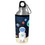 Imagem de Kit Escolar Infantil Mochila de Rodinha + Lancheira Térmica + Necessaire Plus + Squeeze de Alumínio  ISOPRENE  Astronauta