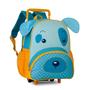 Imagem de Kit Escolar Infantil Mochila Rodinha com Lancheira Térmica Clio Pets Cachorro