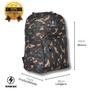 Imagem de Kit Escolar Juvenil Rabisk Camuflado Mochila Impermeável RK2439 + Estojo RK2449