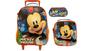 Imagem de Kit Escolar Mickey Mochila De Rodas + Lancheira + Estojo