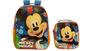 Imagem de Kit Escolar Mickey Mouse Mochila De Costas + Lancheira