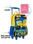 Imagem de Kit Escolar Minions Mochila Rodas + Lancheira Térmica Gamer