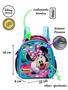 Imagem de Kit Escolar Minnie Lilás Brilho Mochila Costas G Lancheira