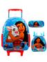 Imagem de Kit Escolar Moana Mochila de Rodas + Lancheira + Estojo