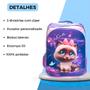 Imagem de Kit Escolar Mochila Costas Lancheira Estojo 3D Infantil