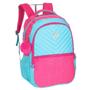 Imagem de Kit Escolar Mochila de Costas e Estojo Box Rosa Up4You