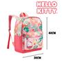 Imagem de Kit Escolar Mochila de Costas Hello Kitty c/ Estojo Xeryus