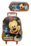 Imagem de Kit Escolar Mochila de Rodinhas 16 Mickey com Estojo Xeryus