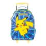 Imagem de Kit Escolar Mochila Rodinhas + Lancheira Térmica + Estojo Pokemon Original