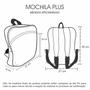 Imagem de Kit Escolar Plus com Mochila Plus + Lancheira + Necessaire Plus  ISOPRENE  Astronauta