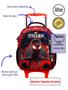 Imagem de Kit Escolar Spider Man Luxo G Mochila de Rodas + Lancheira