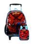 Imagem de Kit Escolar Spider Man M Mochila de Rodas + Lancheira