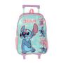 Imagem de Kit Escolar Stitch Mochila De Rodinhas + Lancheira + Estojo Duplo