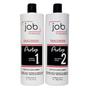 Imagem de Kit Escova Progressiva Job Hair Profissional 2x1000ml.