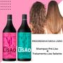 Imagem de kit Escova Progressiva Liss Shine Mega Lisão 900ml