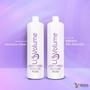 Imagem de Kit Escova Progressiva Liss Volume Vloss Shampoo Clean & Balsamo Alta Absorção Profissional 2x1L