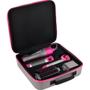 Imagem de Kit Escova Secadora de Cabelo Quanta QTKCS7000 4 Em 1 110V - Cinza/Rosa