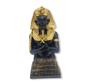 Imagem de Kit escultura busto do tutankamon e anubis 15 cm
