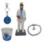 Imagem de Kit Escultura Capitão 20 Cm + Copo + Chaveiro+ Pulseira