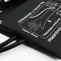 Imagem de Kit Esfigmomanômetro + Estetoscópio Duplo Bic Com Estojo (Preto Total)