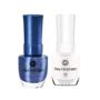 Imagem de Kit Esmalte com Glitter Arara Azul + Base Ana Hickmann 9ml
