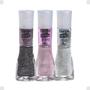 Imagem de Kit Esmalte Dailus Babado e Gliteria Com 3 8ml