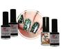 Imagem de Kit Esmalte e Tintas para Carimbo de Decoração de Unhas, com 04 unidades