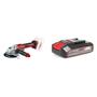 Imagem de Kit Esmerilhadeira Angular Axxio Brushless com Bateria Power-x-change 18v 2,5 Ah Li Einhell