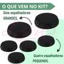 Imagem de Kit espalhadores tampa boca de fogão esmaltec veneza 6 bocas