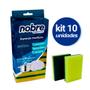Imagem de Kit Esponja Multiuso Nobre com 10 unidades
