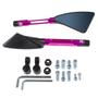 Imagem de Kit Esportivo Rosa Manopla Jupiter Retrovisor Manete XJ6 MT07 MT09