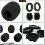 Imagem de Kit Espuma Aviation Headset Bose A10 A20 Com Espuma do Microfone 