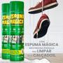 Imagem de Kit Espuma Magica Spray Limpa Seco Proauto +2 panos Micro Fibra 400ml