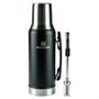 Imagem de Kit Essencial I para Mate Aço Inox 1,2 L Mate Black Stanley