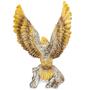 Imagem de Kit Estátua Pensador Figura Abstrata Decoração + Águia Enfeite Mesa Decorativo Moderno Objeto Resina