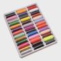 Imagem de Kit Estojo de Linhas para Costura 39 Linhas de cores Diversas