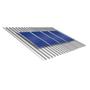Imagem de Kit Estrutura Suporte Fixador 03 Placas Solar Alumínio E