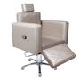 Imagem de KIT Evidence - Cadeira Fixa + Cadeira Reclinável Com Descanso + 1 Lavatório Com Descanso Para Salão