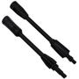 Imagem de Kit Extensor Baioneta com Lança Bico Leque Compatível com Lavajato Branco BL1300C