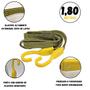 Imagem de Kit Extensor C/10 Pcs C/ Gancho de Plástico Reforçado 1,8M