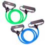 Imagem de Kit Extensor de Uma Via com Tensao Media + Tensao Forte Liveup Liveup Sports