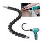 Imagem de Kit Extensor Prolongador Flexivel Parafusadeira  Bits Chave